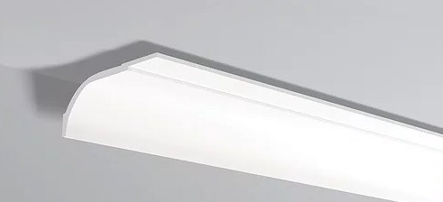 Заказать Декоративный потолочный плинтус NMC Wallstyl WT22 225х105 200 см белого цвета 