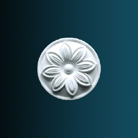 Заказать Декоративный орнамент Перфект G2385 129х129х20 мм белый из полиуретана 