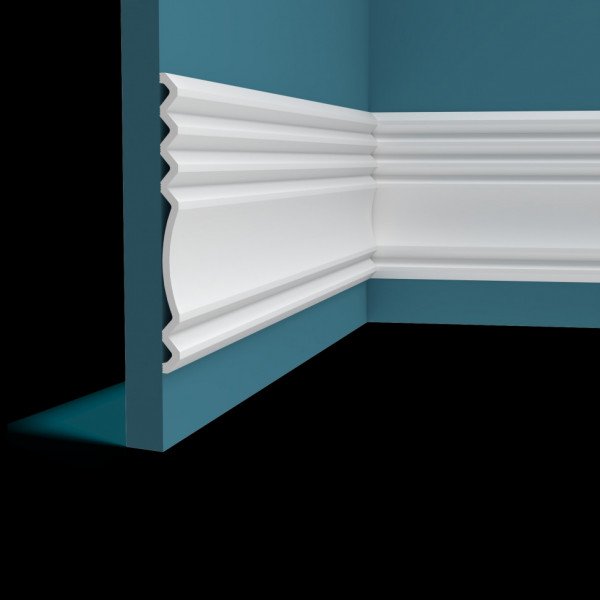 3D стеновая декоративная панель Перфект Плюс P171 белая из ударопрочного полимера 14х200 200 см