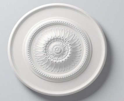 Потолочная розетка под люстру NMC Arstyl R20 диаметр 755 мм белая