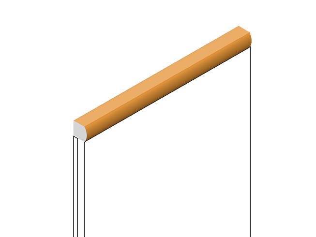 Заказать Декоративная рейка HiWood D15V2 Y5 под дерево фитополимер 15х15х2700 мм 