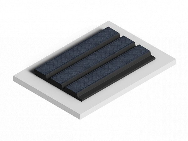 Декоративная стеновая панель 3D HiWood LV124LE1 BU28K декорированная из фитополимера 12х120х2700 мм