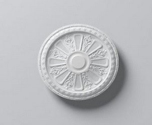 Потолочная розетка под люстру NMC Arstyl R22 диаметр 460 мм белая