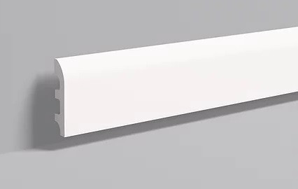 Напольный плинтус NMC Floorstyl FL5 100х20 мм 200 см белого цвета