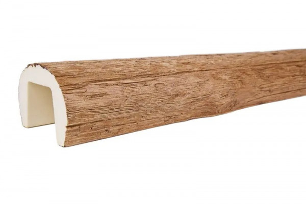 Декоративная балка 115х150 мм Уникс Ретро Р2 Светлый дуб 2 м