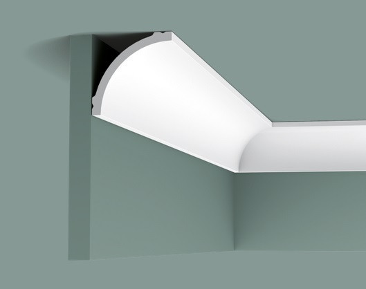 Потолочный плинтус 90х90 мм Orac Decor Durofoam CB524N белый 2 м