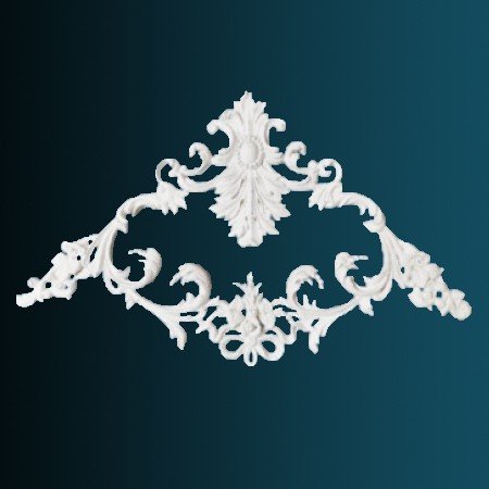 Заказать Декоративный орнамент Перфект G2395 600х600х25 мм белый из полиуретана 