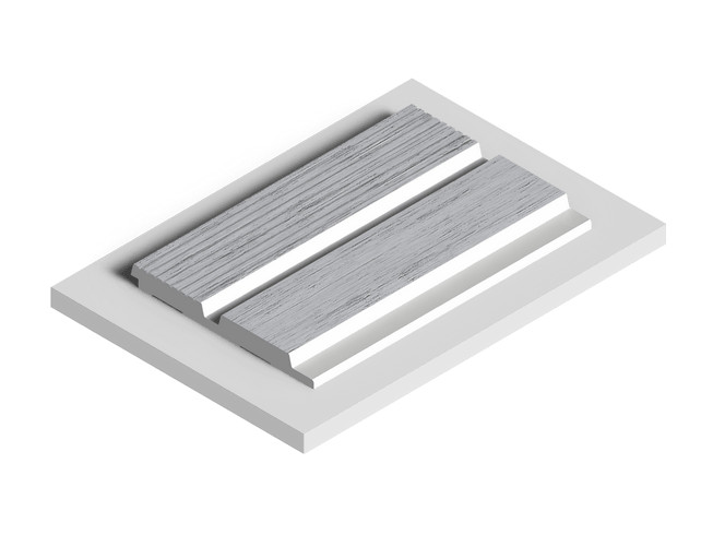 Заказать Декоративная стеновая панель 3D HiWood LV123 W36 декорированная из фитополимера 12х120х2700 мм 