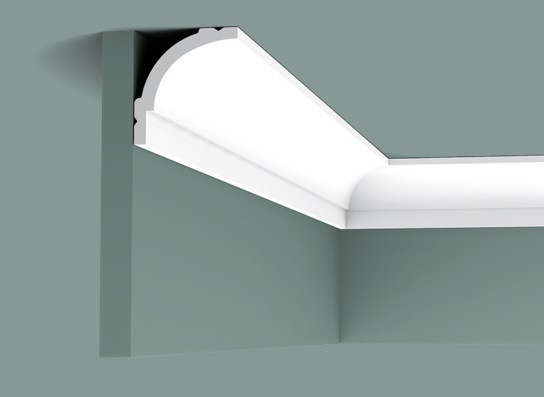 Заказать Потолочный плинтус 65х60 мм Orac Decor Durofoam CB525N белый 2 м 