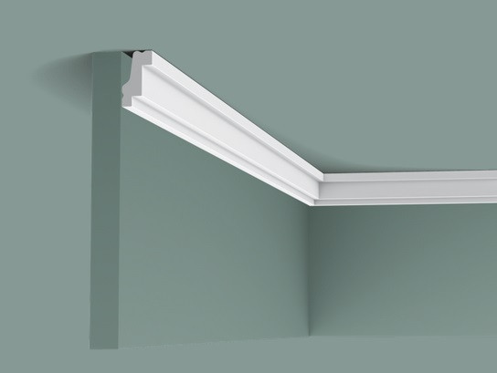 Потолочный плинтус 27х15 мм Orac Decor Durofoam CB530N белый 2 м