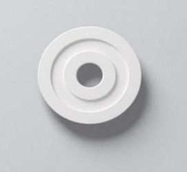 Потолочная розетка под люстру NMC Arstyl R61 диаметр 420 мм белая