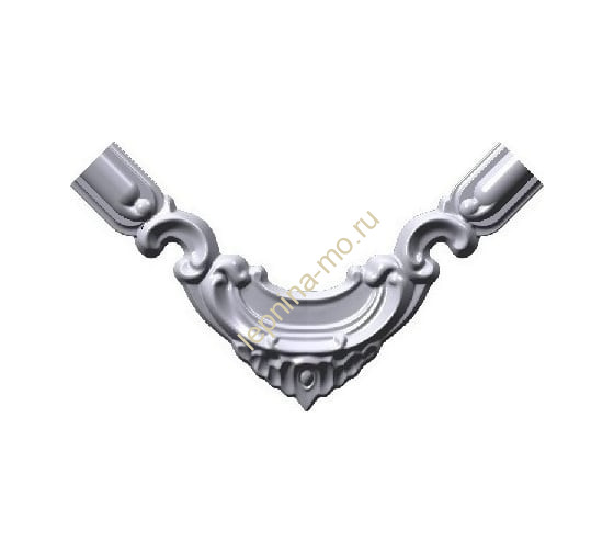 Заказать Угловой элемент декора для молдингов NMC WL7-C3 130х130 Wallstyl комплект 4шт белого цвета 