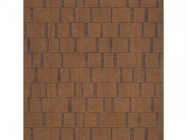 Декоративная отделочная стеновая панель 3D 600х4 мм HiWood Maximum DM626 BR71 композит с геометрическим узором 300 см