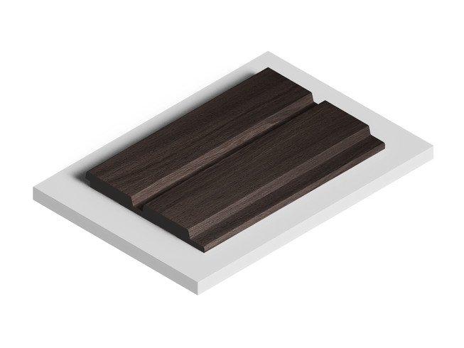 Заказать Декоративная стеновая панель 3D HiWood LV123N BR395 декорированная из фитополимера 12х120х2700 мм 