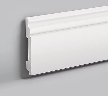 Заказать Напольный плинтус NMC Wallstyl FB2 100х13 мм 200 см белого цвета 