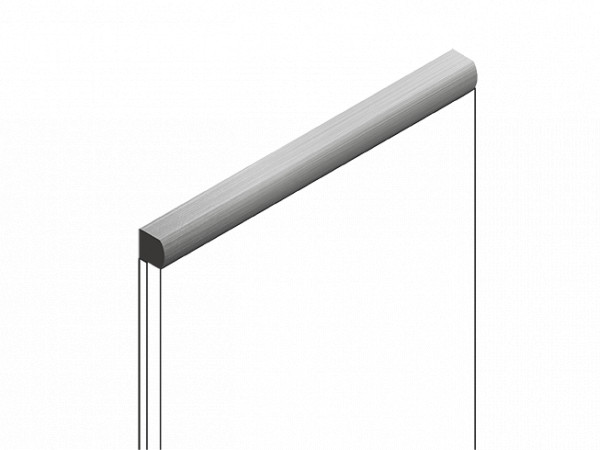 Декоративная рейка HiWood D15V2 S15 под дерево фитополимер 15х15х2700 мм