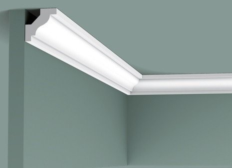 Заказать Потолочный плинтус 29х29 мм гибкий Orac Decor Purotouch Flex C230F белый 2 м 