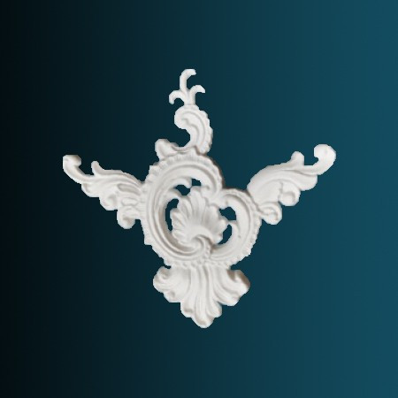 Заказать Декоративный орнамент Перфект G2415 270х270х16 мм белый из полиуретана 