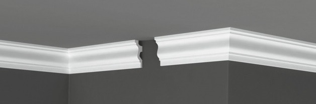 Заказать Потолочный плинтус 65х26 мм Де-Багет XPS П 21 65/26 белый полистирол 200 см 