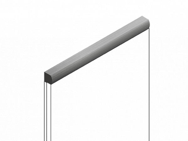 Декоративная рейка HiWood D15V2 S369 под дерево фитополимер 15х15х2700 мм