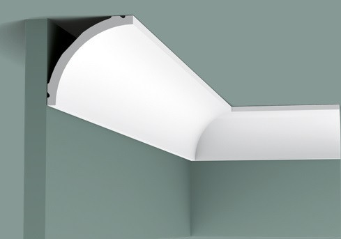 Заказать Потолочный плинтус 80х80 мм гибкий Orac Decor Purotouch Flex C240F белый 2 м 