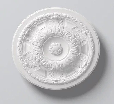 Заказать Потолочная розетка под люстру NMC Nomastyl C25 диаметр 445 мм белая 