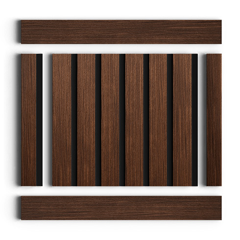 Заказать Декоративная стеновая панель 3D HiWood LV123N BR396K декорированная из фитополимера 12х120х2700 мм 