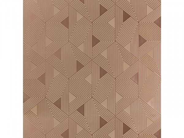 Декоративная отделочная стеновая панель 3D 600х4 мм HiWood Maximum DM629 BR56 композит с геометрическим узором 300 см