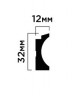 Заказать Финишный молдинг для стеновых панелей HiWood LF139B BR405 декорированный фитополимер 12х34х2700 мм 