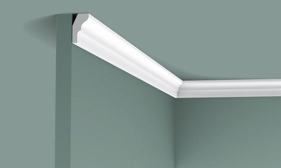 Заказать Потолочный плинтус 26х15 мм Orac Decor Duropolymer CX111 белый 2 м 