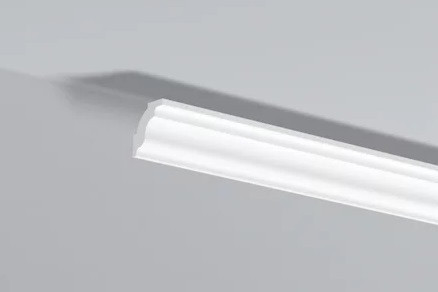 Заказать Декоративный потолочный плинтус NMC MK 30х35 200 см белого цвета 