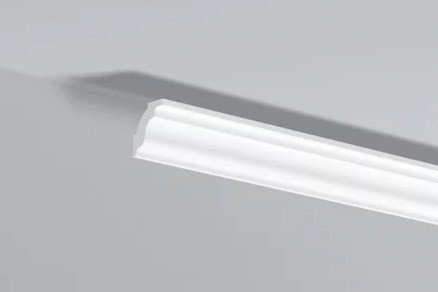 Заказать Декоративный потолочный плинтус NMC MK 30х35 200 см белого цвета 