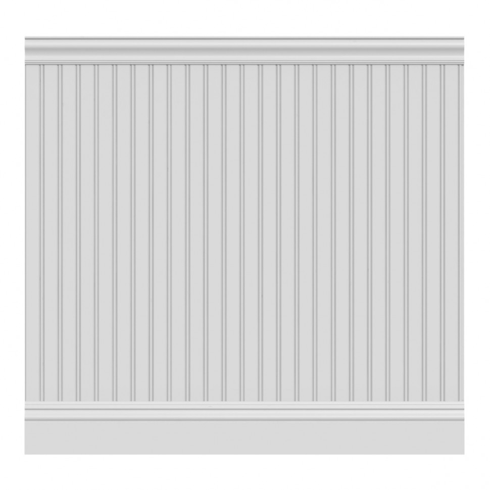 Заказать Декоративная стеновая панель 181х813 мм Ultrawood Wain 001 (6 штук упаковка) ЛДФ белый 