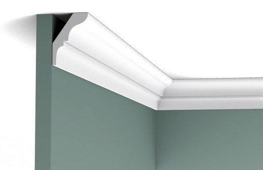 Заказать Потолочный плинтус 54х38 мм Orac Decor Duropolymer CX112 белый 2 м 