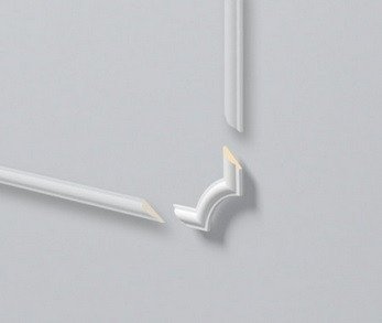 Заказать Уголок к интерьерным молдингам NMC Arstyl SP2-4 80х80 (комплект 4 штуки) белый 