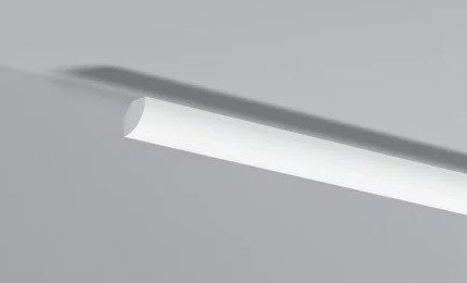 Декоративный потолочный плинтус NMC MM 20х20 200 см белого цвета