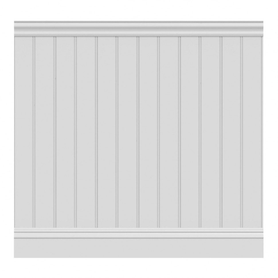 Заказать Декоративная стеновая панель 181х813 мм Ultrawood Wain 002 (6 штук упаковка) ЛДФ белый 