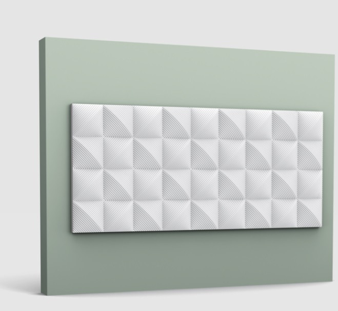 Заказать Декоративная стеновая панель 3D 250х2000 мм Orac Decor W113 белая 