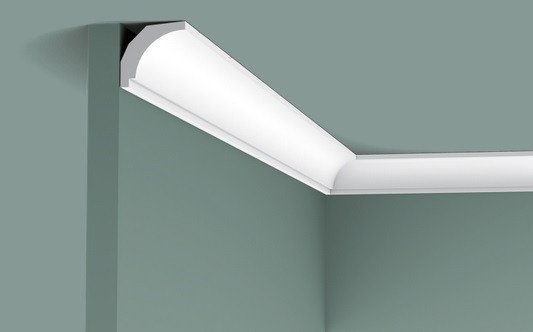 Заказать Потолочный плинтус 30х29 мм Orac Decor Duropolymer CX115 белый 2 м 