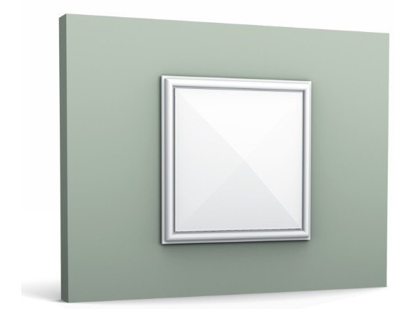 Декоративная стеновая панель 3D 333х333 мм Orac Decor W123 белая