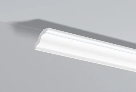 Заказать Декоративный потолочный плинтус NMC MT 45х40 200 см белого цвета 