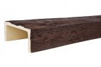 Заказать Декоративная балка 75х150 мм Уникс Славянский стиль СС2 Темный дуб 2 м 