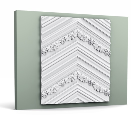 Заказать Декоративная стеновая панель 3D 400х2000 мм Orac Decor W130 белая 