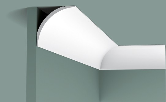 Заказать Потолочный плинтус 87х87 мм Orac Decor Duropolymer CX126 белый 2 м 