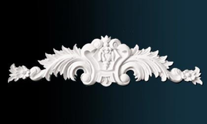 Заказать Декоративный орнамент Перфект P1017 150х590х30 мм белый из полиуретана 