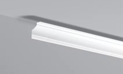 Декоративный потолочный плинтус NMC МХ 45х45 200 см белого цвета