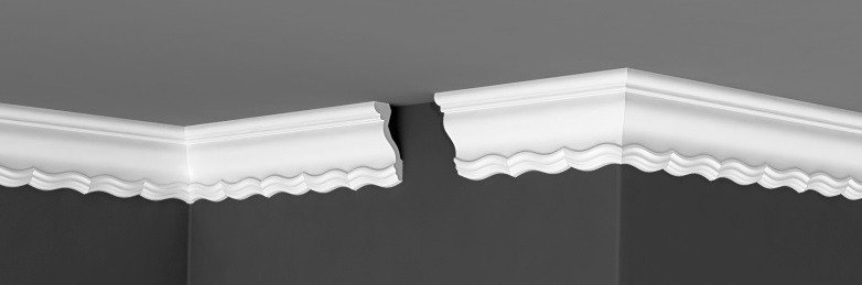 Заказать Потолочный плинтус 72х35 мм Де-Багет Декор ДП 14/80 белый полистирол 200 см 