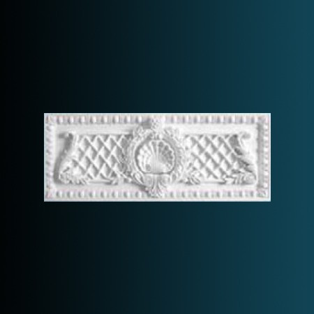 Декоративное панно Перфект K4046 310х813х50 мм белое из полиуретана