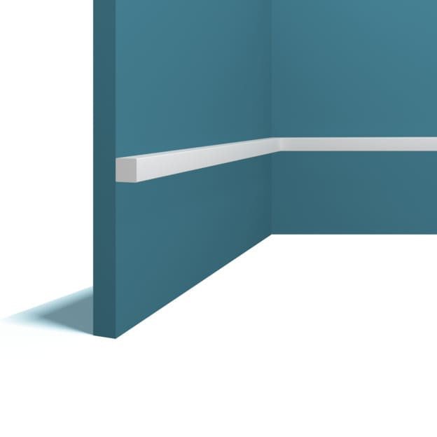 Заказать Декоративый молдинг 15х15 мм Перфект Плюс P130 белый из ударопрочного полимера 200 см 