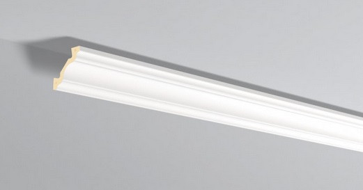 Заказать Гибкий потолочный плинтус NMC Arstyl Z19 Flex 80х80 200 см белого цвета 